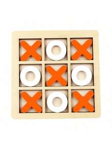 1 Set Tic Tac Toe Board Game Toy, Dual Player Interactive Logic Thinking Toy, Birthday/Easter/Christmas Gift, Perfect Present - Multicolor - View 6