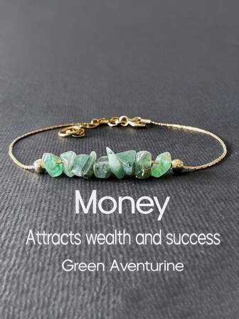 Natural Style Donglingshi Stone Bracelet, Suitable For Women's Daily Wear, Can Bring Wealth And Success