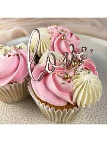 1pc Customized Name Graduation Cake Topper, Gold Wedding Cake Topper, Personalized Cake Topper, Retro Wedding Cake Topper, Customized "Mr. & Mrs." Cake Topper, Anniversary Cake Topper