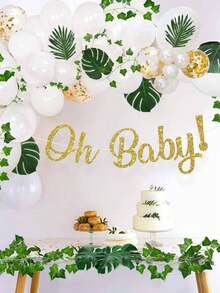 1PC Artificial Plant Sweet Potato Leaf Vine Birthday Party Decoration, Wedding Flower Basket, Bride Holding Flowers, Home Decor, Dining Room, Bedroom, Windowsill Decoration, Valentine's Day New Year Decoration, Outdoor Garden