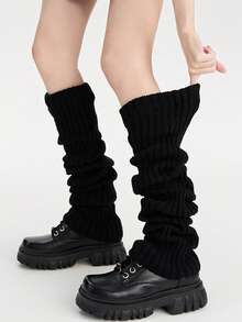 70cm Yoga Leg Warmers For Women, Knitted Thigh High Leg Warmers, Warm Over The Knee Leg Warmers, Thick Leg Warmers For Autumn/Winter