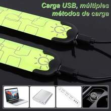 2 Pcs LED Brazalete,Pulsera LED Deportiva Recargable USB-3 Modos (Flash/Lento/Constante)-Brazalete Reflectante para Corredores, Ciclistas, Caminantes y Mascotas - Alta Visibilidad Nocturna - verde - Ver 11