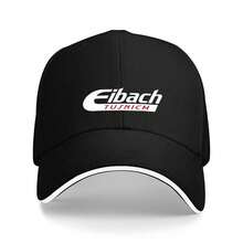 1pc Eibach Men'S Baseball Cap With Red "Eibach" Text - Lightweight, Breathable Polyester, Machine Washable - Ideal For Fitness & Outdoor Sports, Casual Style, Baseball Cap - trắng - Xem 3