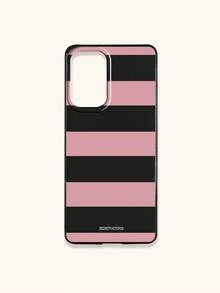 Retro Geometric Striped Phone Case, SECRET FACTORUS Fashionable Pattern Protective Cover, Compatible With IPhone 17 / 17 Air / 17 Pro / 17 Pro Max, And Galaxy Phones, Compatible With S26/S26 PLUS/S26 Ultra - Multicolor - View 63