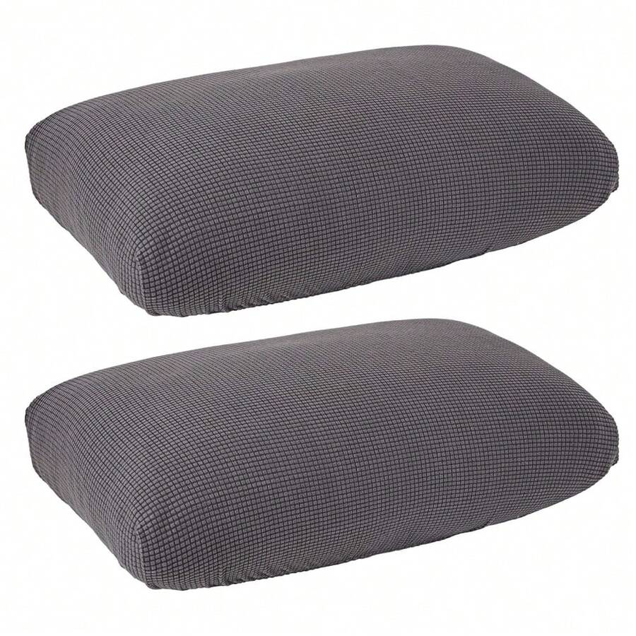 Juvale 2 Pack Stretch Outdoor Cushion Covers For Patio Furniture And Sofas, Reversible (Medium, Grey) - Sofa Cover{"Color_name":"Grey"} - Xám - Xem 1