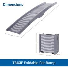TRIXIE 59in Pet Ramp For Small To Medium Dogs Up To 50 Lbs Foldable And Lightweight Easy To Store - FoldableRamp - View 3