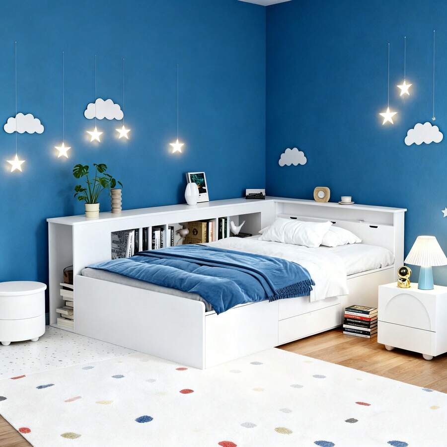 Beds - White - View 1