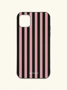 Funda de teléfono a rayas de moda, compatible con iPhone 17/17 Air/17 Pro/17 Pro Max, 13, 15, 16 Pro Max, 16, 14, 15, 16 Plus y teléfonos, versión internacional, no la versión nacional - Multicolor - Ver 22