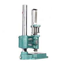 Leather Hole Puncher Hand Punch Machine Manual Embossing Press Imprinting Tool - 綠色 - 查看 6