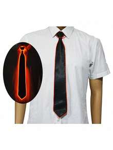 1 قطعة ربطة عنق/ربطة فراشة مضيئة بالليد، ديكور هالوين، تضيء في النوادي الليلية والحانات والحفلات والعروض، إكسسوار زي الأصدقاء للحفلات