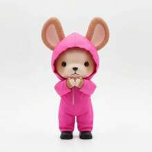 1 pieza Conjunto de ropa para Labubu, accesorios para muñecas, ropa de muñeca linda adecuada para Labubu, ropa de vestir para Labubu (SIN muñeca), conjunto de vestidos premium con accesorios, regalos de Navidad, regalos de cumpleaños