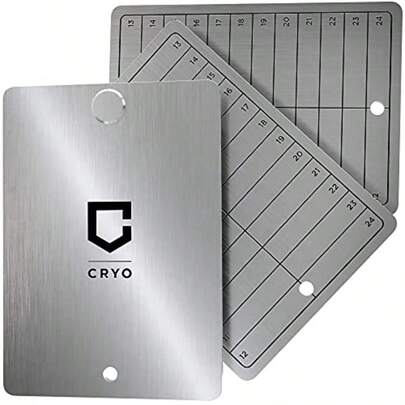 Crypto Seed Storage Crypto Steel Wallet Recovery Seed Phrase Storage Cold Storage Cryptocurrency Bitcoin Backup Stores 12 To 48 Words Card