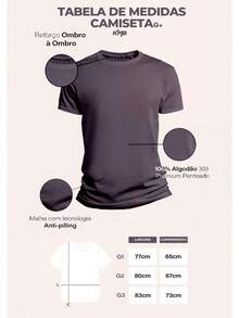 Camiseta Masculina Plus Size Lançamento Respect Verão Tecido Premium - Vermelho - Visão 3