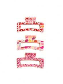 Set de 6 piezas/3 piezas/1 pieza de pasadores de pelo con forma de corazón. Pasadores de pelo con estampado de corazón para recogidos. Una variedad de diseños con estampado de corazón. Es adecuado para decorar el cabello en el Día de San Valentín, cumpleaños y bodas. Uso diario de pasadores de pelo, pasadores de pelo con forma de corazón, accesorios para el cabello de las señoras, pinzas para el cabello, pasadores de pelo, regalos, viajes, regalos para mujeres, artículos para el cabello, rellenos de calcetines, rellenos de calcetines, rellenos de calcetines, rellenos de calcetines para mujeres, regalos de Navidad, regalos, rellenos de calcetines de Navidad, regalos para mujeres, regalo, regalo de Navidad, rellenos de calcetines para adultos, rellenos de calcetines para adultos, artículos para el cabello, accesorios para mujeres, relleno de calcetín, accesorio de cabello de mayoría de edad, accesorios de cabello de Navidad, ideas de regalo para mujeres, rellenos de calcetines de belleza