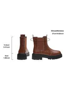 New Women Ankle Boots And Short Boots, Fashion Versatile Casual Flat Shoes