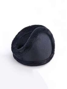 10-16岁毛绒加厚毛绒保暖耳套冬季男女童耳套纯色学生防寒背戴式耳罩 - 彩色 - 查看 13