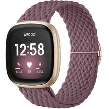 兼容 Fitbit Sense/Sense 2/Versa 3/Versa 4 男女款腕带，编织弹性柔软尼龙表带兼容 Fitbit Sense 2 腕带/Sense 腕带/Versa 3 腕带/Versa 4 腕带配件 - Fitbit versa3/4 - 查看 20