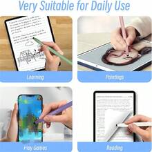 1/2/3/Pcs Professional Tablet Styluses Pen With Soft Rubber Tip Pen Replacement For Phone Tablet Laptop Touchable Screen Device