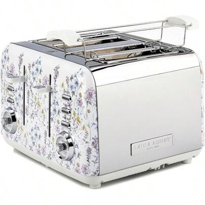 Wild Meadow 4 Slice Toasters Wide Slots By Multi Functional 4 Slot Toaster Stainless Steel With 7 Variable Browning Control Defrost And Reheat Modes Bread Toaster With Warming Rack