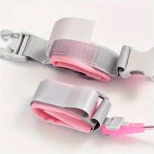 1pc Baby Anti-Lost Wrist Link With Retractable Tether; With/Without Key Lock, Extendable Spring Cord; Detachable Multifunctional Safety Wristband, Safety Accessory, Outdoor Protection, Lightweight Bracelet, Secure Fit, Comfortable Wear, Reinforced Stitching, Safety Tether, Retractable Tether, Travel Companion, Home Safety