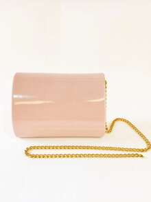 Women's Bow Tie Bag, Cute, Modern, Compact And Comfortable - Nude - View 2
