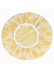 3/1pc New Thickened Waterproof Black PEVA Double-Layer Shower Cap, Long Hair Washing Cap, Hair Treatment Cap, Cooking Cap - Multicolor - View 8