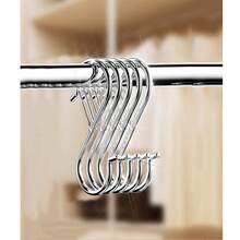 5个S型不锈钢弹簧夹挂钩 - 彩色 - 查看 9