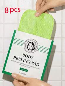 1pc/3pcs/5pcs Body Exfoliating Cotton Pads, Available In Strong/Regular Type, Gentle Exfoliation, Deep Moisturizing Skin Care (8pcs Per Box, Single Pad Packaging Also Available) - Multicolor - View 13