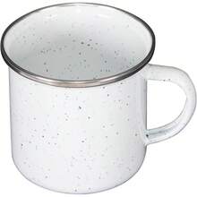 24Piece Enamel Camping Tableware Set - White - View 4