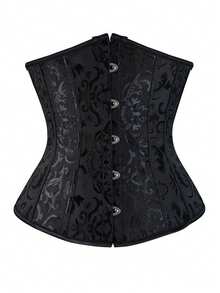 Taillentrainer Korsett Top, modischer enger Bustier Taillenformer, kurzer Torso Taillentrimmer, atmungsaktive Bauchformung Shapewear