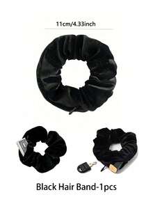 3pcs/Set Heatless Curling Rod Headband, Heatless Hair Curler No Heat Hair Curlers, Silk Curls Ribbon, Sleeping Soft Sponge Headband, Sleep Hair Curler Set, For Women Long Hair Styling Tools, Slouchy Hair Curlers Styling Tools (Pink) ﻿ Home Bathroom Decor Fall Decor Back To School Hair Accessories - Multicolor - View 14