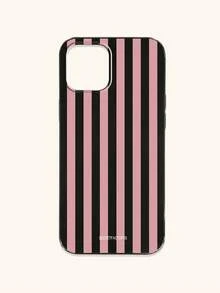 Funda de teléfono a rayas de moda, compatible con iPhone 17/17 Air/17 Pro/17 Pro Max, 13, 15, 16 Pro Max, 16, 14, 15, 16 Plus y teléfonos, versión internacional, no la versión nacional - Multicolor - Ver 28