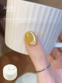 annies 5g Sea Cat Eye Gel Nail Polish 36 Color Set Versatile Fine Satin Glass Bead Cat Magnetic Gel Nail Enhancement 1pc/36pcs - 彩色 - 查看 22