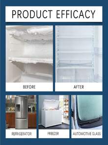 Refrigerator Defrosting Spray - Quickly Penetrates And Dissolves Ice Frost, Shortens Defrosting Time For Home Refrigerators And Cold Storage
