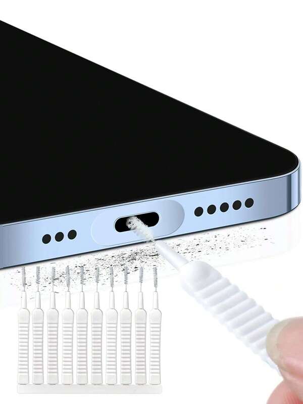 10 Stücke Dusch-Reinigungsbürstenset, multifunktionale Dusch-Reinigungsbürste, Mini-Lochbürste, Duschkopf-Reinigungsbürste für Zuhause, Handy-Loch-Reinigungswerkzeug, Duschkopf-Entkalker, Badezimmer-Accessoires