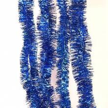 1/4 buc Coronițe de Crăciun din sârmă, Coronițe înfășurate în sârmă strălucitoare, Decorațiuni cu panglici, Agățători lungi strălucitoare pentru brad de Crăciun, Petreceri, Sărbători, Nunți, Zile de naștere, Balustrade de perete pentru brad (Din cauza fixării manuale, este posibil să existe o ușoară desprindere în timpul utilizării)