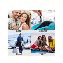 1pcs 5ml Refillable Perfume Bottles, Valentine's Day Gift, Refillable Travel Perfume Bottles, Mini Perfume Bottles, Refillable Perfume Spray Bottles, Travel Essential, Multiple Colors, Spray Bottles Mini Portable Empty Liquid Containers Travel, Beach, Summer, Back To School Travel - 彩色 - 查看 3