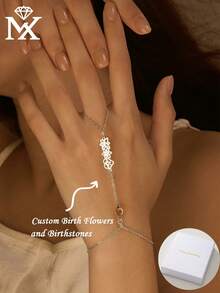 Brățări personalizate cu pandantiv opțional la modă