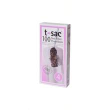 Tea Bags, Disposable Tea Infuser, Number 2 - Size, 2 to 4 - Cup Capacity, Set of 200 - De 6 a 12, 100 filtros - Ver 3