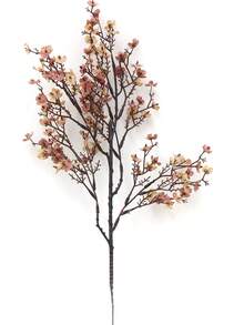 1PC/3/6PCS Artificial Flower Bouquet Babysbreath Wedding Decoration, Fake Plants Room Decor Fall Decor Fake Flowers Garden Autumn Decor Centerpieces Home Vase Decoration, Dining Room, Bedroom, Bathroom Decoration, Valentine's Day, New Year Decoration, Outdoor Garden Flower Arrangement, Shooting Props, Windowsill Flower Arrangement - Coffee Brown - View 7