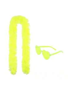 1 Set einfarbige Polyester Plüsch Herz Sonnenbrillen, Party Kostüm Requisite, herzförmige Brillen, ganzjährig geeignet zum Verkleiden mit Freunden