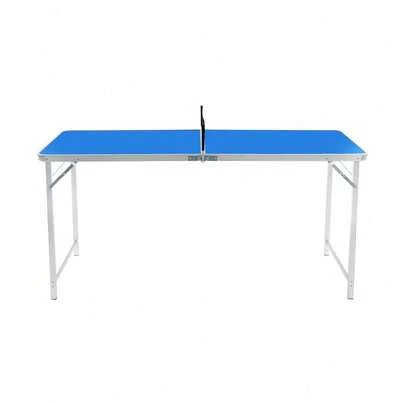 SENDERPICK Foldable Pong Table Table Foldable Ping Pong Table For Indoor & Outdoor Use Foldable Ping Pong Table Portable