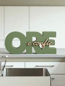 Pray And Trust Modern Decorative Sign For Living Room Bedroom Office Ideal For Home Decor And Special Gift - Army Green - View 2