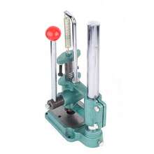Leather Hole Puncher Hand Punch Machine Manual Embossing Press Imprinting Tool - 綠色 - 查看 4