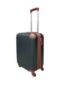 mala para viagem para 12kg com ziper antifurto 57*36*25 - Verde Militar - Visão 10