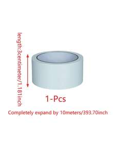 1 Roll Window Sealing Tape, Sliding Window Glass Door Frame Sealing Strip, Waterproof Windproof Gasket Sealant Tape - White - View 15