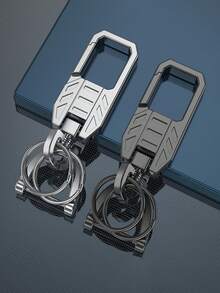 1 pieza Llavero metálico mecánico, accesorio de llavero de coche de alta gama, regalo - Multicolor - Ver 2