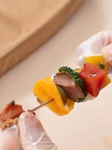 1 pièce - Convient pour la cuisson intérieure/extérieure, contact alimentaire, sans électricité requise, accessoires pour friteuse à air, set de grille de barbecue pour friteuse à air, grille de barbecue ronde en acier inoxydable.