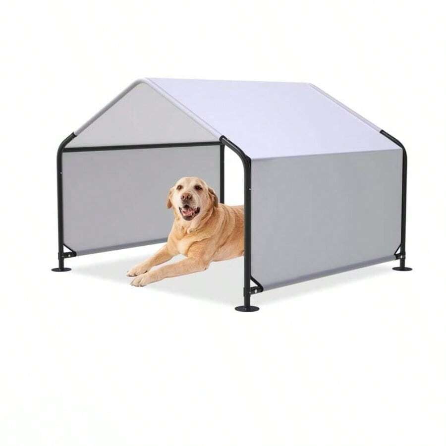 Pet Dog Cat Rabbit Chicken Outdoor Shelter Tent Covered Shed Shade Canopy House