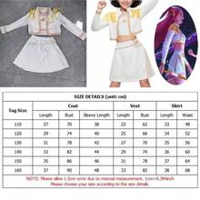 Girls KPop Cosplay Costume With  Theme Fancy Dress Outfit Size 110-160